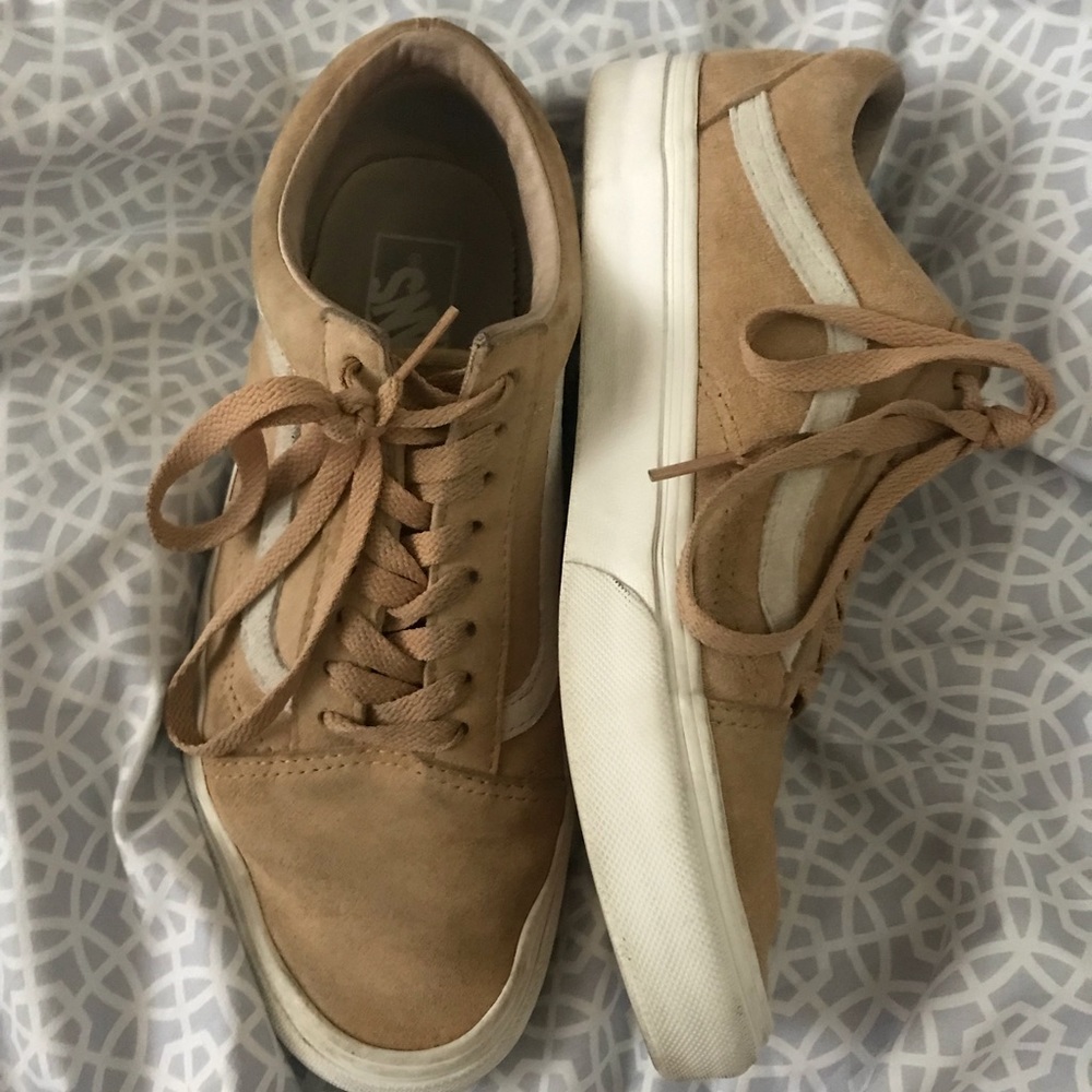 VANE OLD SCHOOL SNEAKER BEIGE/BROWN